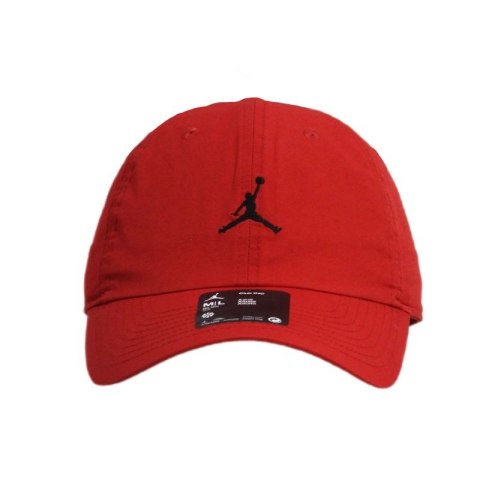 Czapka z daszkiem uniwersalna czerwona Air Jordan Jumpman Club Cap - FD5185-687