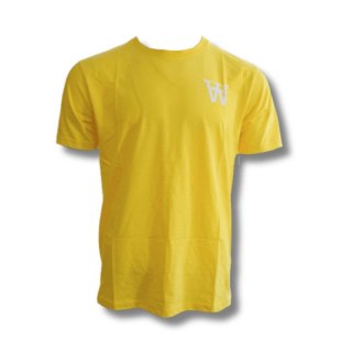 Koszulka sportowa damska Wood Wood Ace AA T-shirt Dandelion żółta - 10295702-2222-3003