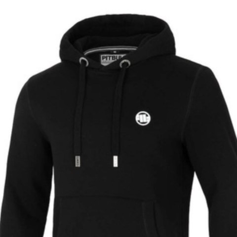 Męska Bluza z kapturem Pit Bull West Coast Small Logo czarna- 1220239
