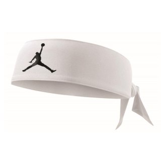 Opaska na głowę unisex biała Air Jordan Dri-fit Jumpman - J.JN.00.101.OS