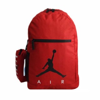 Plecak szkolny Air Jordan School Backpack Gym Red + Piórnik - 9B0503-R78