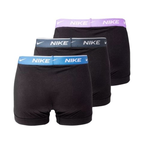 Bokserki męskie Nike Dri-Fit Trunk 3PK w kolorze czarnym