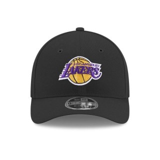 Czapka z daszkiem New Era 9FORTY Los Angeles Lakers NBA Team M-Crown Black Snapback - 60755479