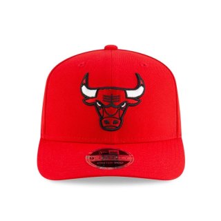 Czapka z daszkiem New Era 9SEVENTY Chicago Bulls NBA Team Red Stretch Snapback - 60755451