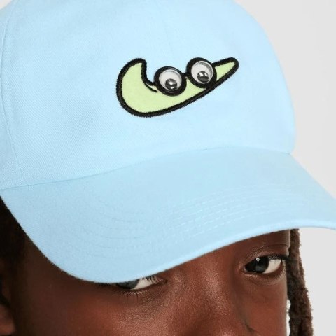 Czapka z daszkiem dziecięca Nike Club Kids Błękitna - FZ0831-474