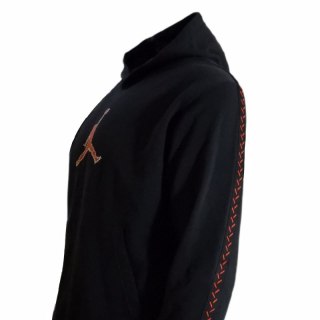 Męska bluza z kapturem Air Jordan Flight MVP Black/Red - FN6352-010