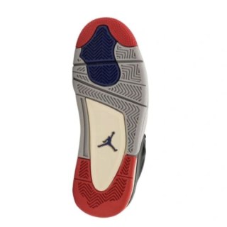Męskie buty sportowe Air Jordan4 Rare Air Black/Fire Red/Deep - FV5029-003