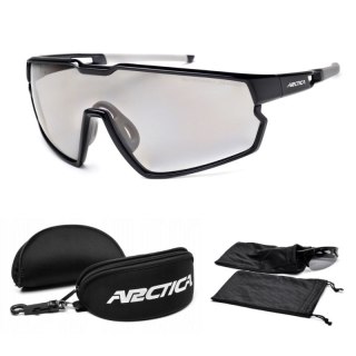 Okulary polaryzacyjne fotochromatyczne Arctica UV400 Czarne + Etui - S-333FP