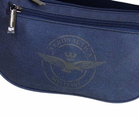 Saszetka nerka biodrowa Aeronautica Militare niebieska - AM-330-NAVY