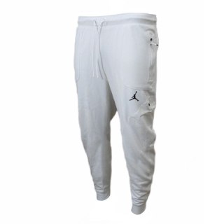 Spodnie dresy sportowe męskie białe Air Jordan Dri-FIT Training Fleece - DQ7890-135