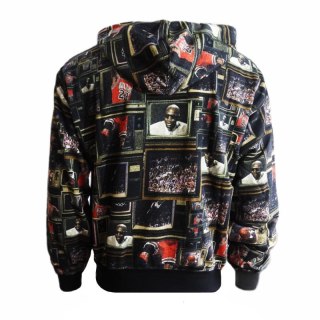 Bluza męska z kapturem Air Jordan Brooklyn Fleece Printed Pullover Hoodie - HV0552-010