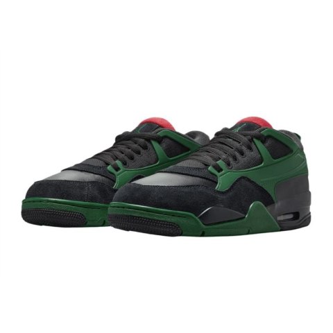 Buty sportowe sneakersy Air Jordan 4 RM Black/Gorge Green - FQ7939-003