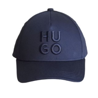 Czapka z daszkiem bejsbolówka Hugo Boss Jude-Stacked Granatowa - 50533409-405