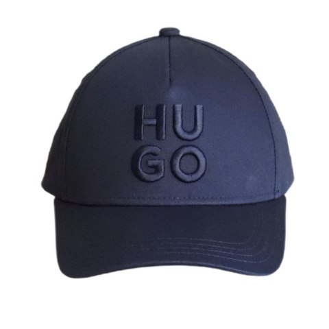 Czapka z daszkiem bejsbolówka Hugo Boss Jude-Stacked Granatowa - 50533409-405