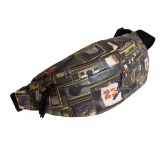Nerka saszetka Air Jordan Jam Borough Gfx Crossbody Bag Black/Multi - MA9065-K90