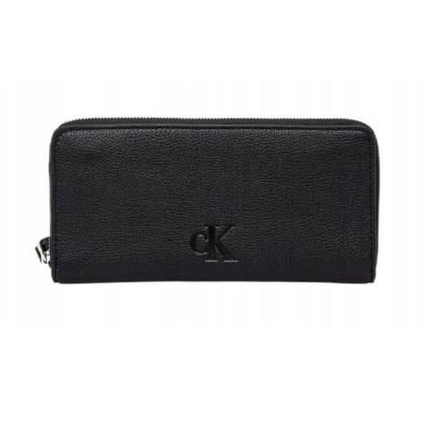 Portfel damski Calvin Klein Jeans CK Duży Czarny - LZ04K1000G-UB1