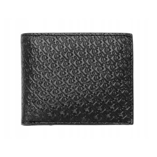 Portfel męski skórzany Calvin Klein CK Mały Czarny - LZ04G1066G-UB1