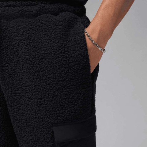 Spodnie męskie Air Jordan Flight Sherpa Pants Czarne - FV7450-010