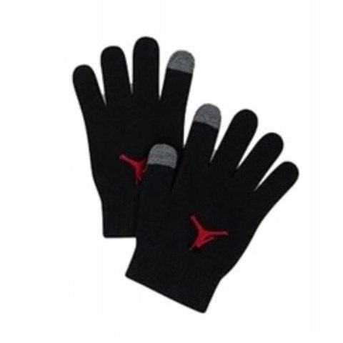 Zestaw młodzieżowy czapka zimowa + rękawiczki Air Jordan Essential Pom Beanie Set Czarny - 9A0869-023
