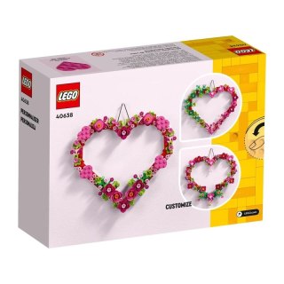 LEGO Okolicznościowe 40638 Ozdoba w kształcie serca