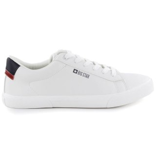 Trampki niskie męskie ekoskóra białe Big Star TT174001 Big Star