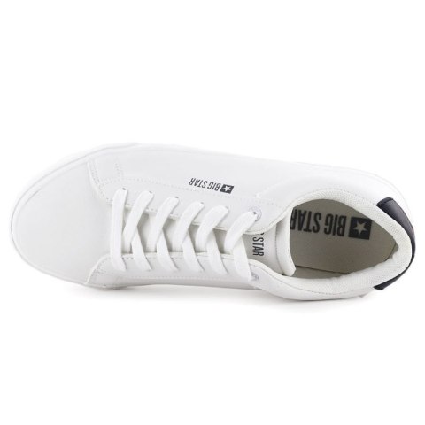 Trampki niskie męskie ekoskóra białe Big Star TT174001 Big Star