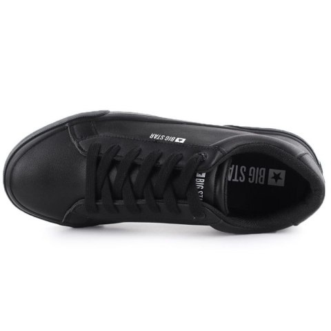 Trampki niskie męskie ekoskóra czarne Big Star TT174002 Big Star
