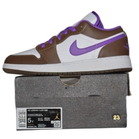 Buty Sneakersy Air Jordan 1 Low GS - 553560-215