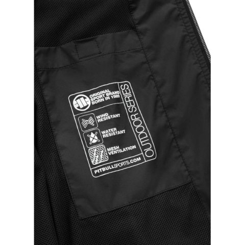 Kurtka męska wiosenna Pit Bull West Coast Athletic Logo Czarna przejściowa - 52300190000