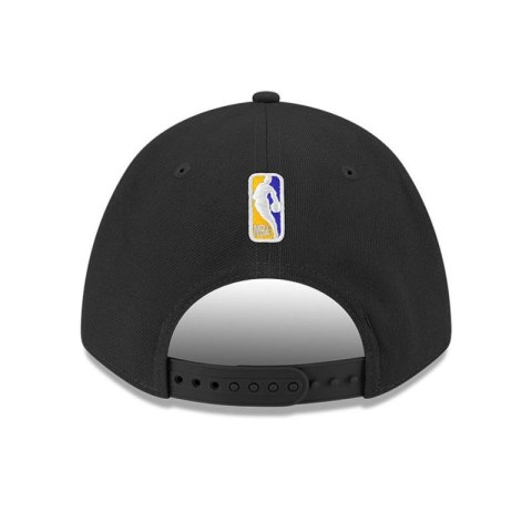 Czapka z daszkiem New Era 9FORTY Los Angeles Lakers NBA Team M-Crown Black Snapback - 60755479
