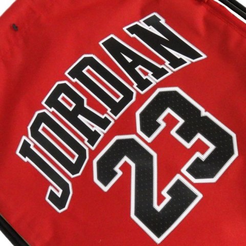 Worek szkolny gimnastyczny Air Jordan Jersey Gym Sack "Gym Red" - 9A0757-R78