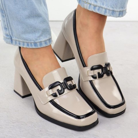 Półbuty na słupku Potocki W SZ12553 WOL289B Potocki