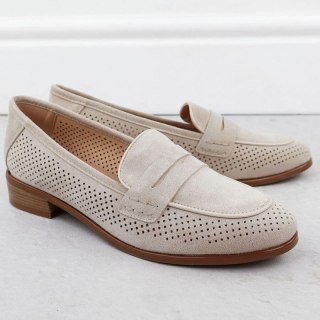 Półbuty zamszowe lordsy Potocki W SZ12585 WOL291B Potocki