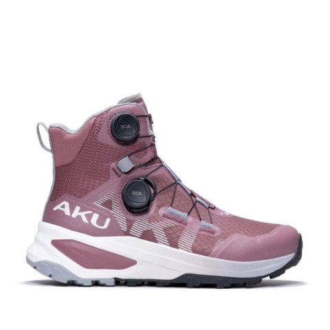 Aku buty damskie sportowe trekkingowe Furiosa BOA GTX Vibram modne różowe szare