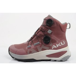 Aku buty damskie sportowe trekkingowe Furiosa BOA GTX Vibram modne różowe szare