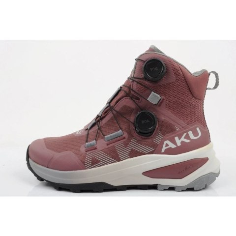 Aku buty damskie sportowe trekkingowe Furiosa BOA GTX Vibram modne różowe szare