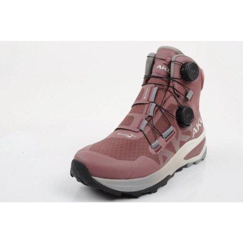 Aku buty damskie sportowe trekkingowe Furiosa BOA GTX Vibram modne różowe szare