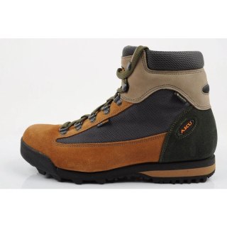 Aku buty sportowe trekkingowe damskie Slope GTX skórzane za kostkę brązowe szare
