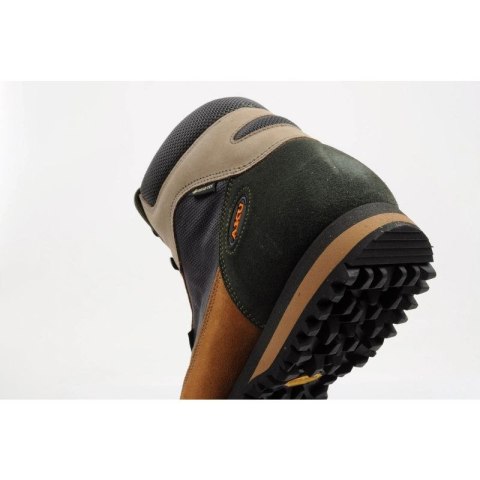 Aku buty sportowe trekkingowe damskie Slope GTX skórzane za kostkę brązowe szare