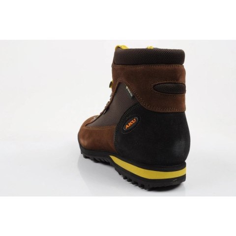 Aku buty sportowe trekkingowe damskie Slope GTX skórzane za kostkę brązowe