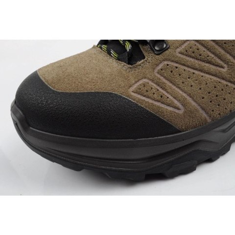 Aku buty sportowe trekkingowe męskie Adapta Gore-tex skórzane czarne zielone