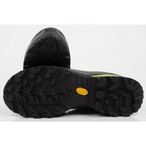 Aku buty sportowe trekkingowe męskie Adapta Gore-tex skórzane czarne zielone