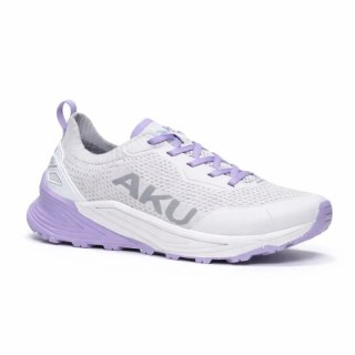 Aku buty trekkingowe damskie outdoorowe Aira wygodne turystyczne szare fioletowe