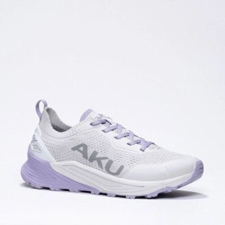 Aku buty trekkingowe damskie outdoorowe Aira wygodne turystyczne szare fioletowe
