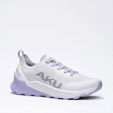 Aku buty trekkingowe damskie outdoorowe Aira wygodne turystyczne szare fioletowe