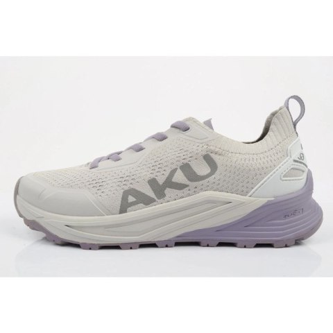 Aku buty trekkingowe damskie outdoorowe Aira wygodne turystyczne szare fioletowe