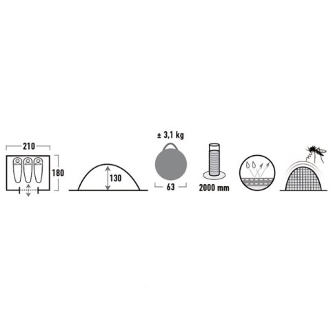 Namiot High Peak Swift 3 10144