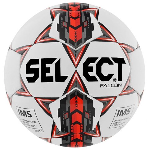 PIŁKA NOŻNA SELECT FALCON biało/czerwony 10546 Select