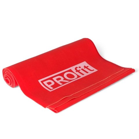 Guma Fitness Profit 120*15*0,55 cm czerwona DK 2227 PROfit