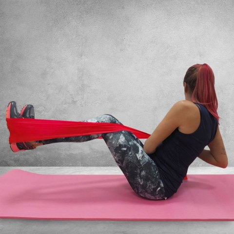 Guma Fitness Profit 120*15*0,55 cm czerwona DK 2227 PROfit